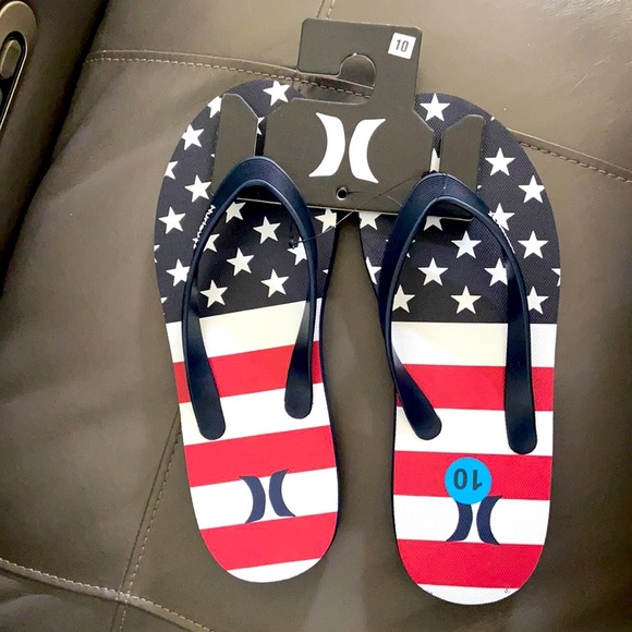 Hurley men’s flip flops - Picture 1 of 16